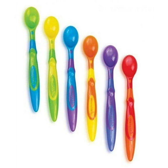 2X Munchkin Soft-Tip Infant Spoon, 6 Count