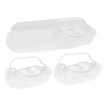 thumbnail image 1 of Becaristey 100Pcs Beard Protectors Durable Beard Covers for Enhanced Safety White elastic 1Set, 1 of 6