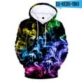 thumbnail image 3 of Sudadera con capucha con estampado 3D de Black Clover para hombre y mujer, unisex, estilo Harajuku, genial, para niños y niñas, de Anime Asta, talla grande, con estampado de Black Clover, 3 of 5