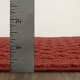 thumbnail image 6 of (2 pack) Mainstays Dylan Solid Diamond Olefin Red Indoor Area Rug, 5' x 7', 6 of 8