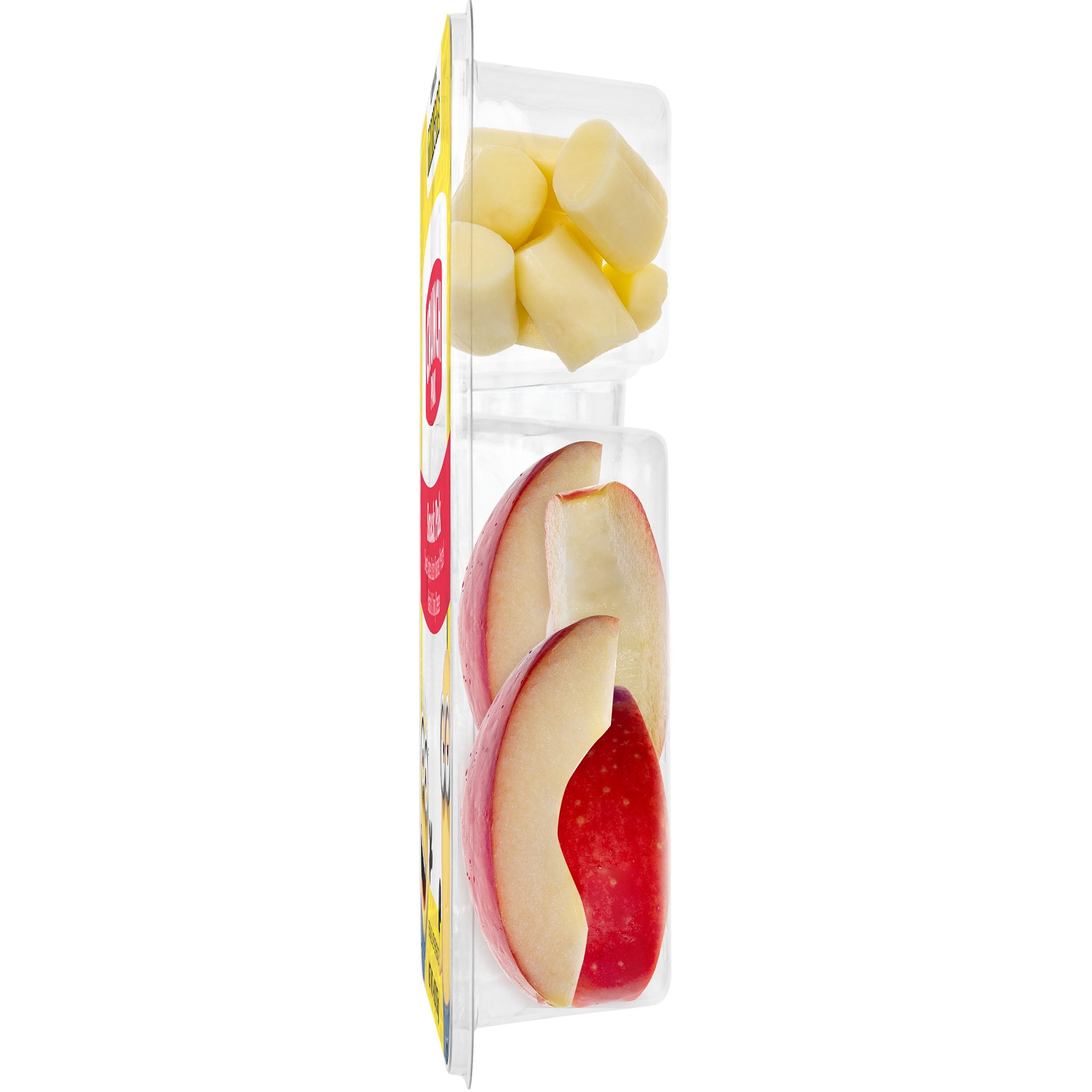Crunch Pak Minions Snack Pak Fresh Apple Slices,  String Cheese, & Butter-flavored Pretzel Braids, 4oz Tray