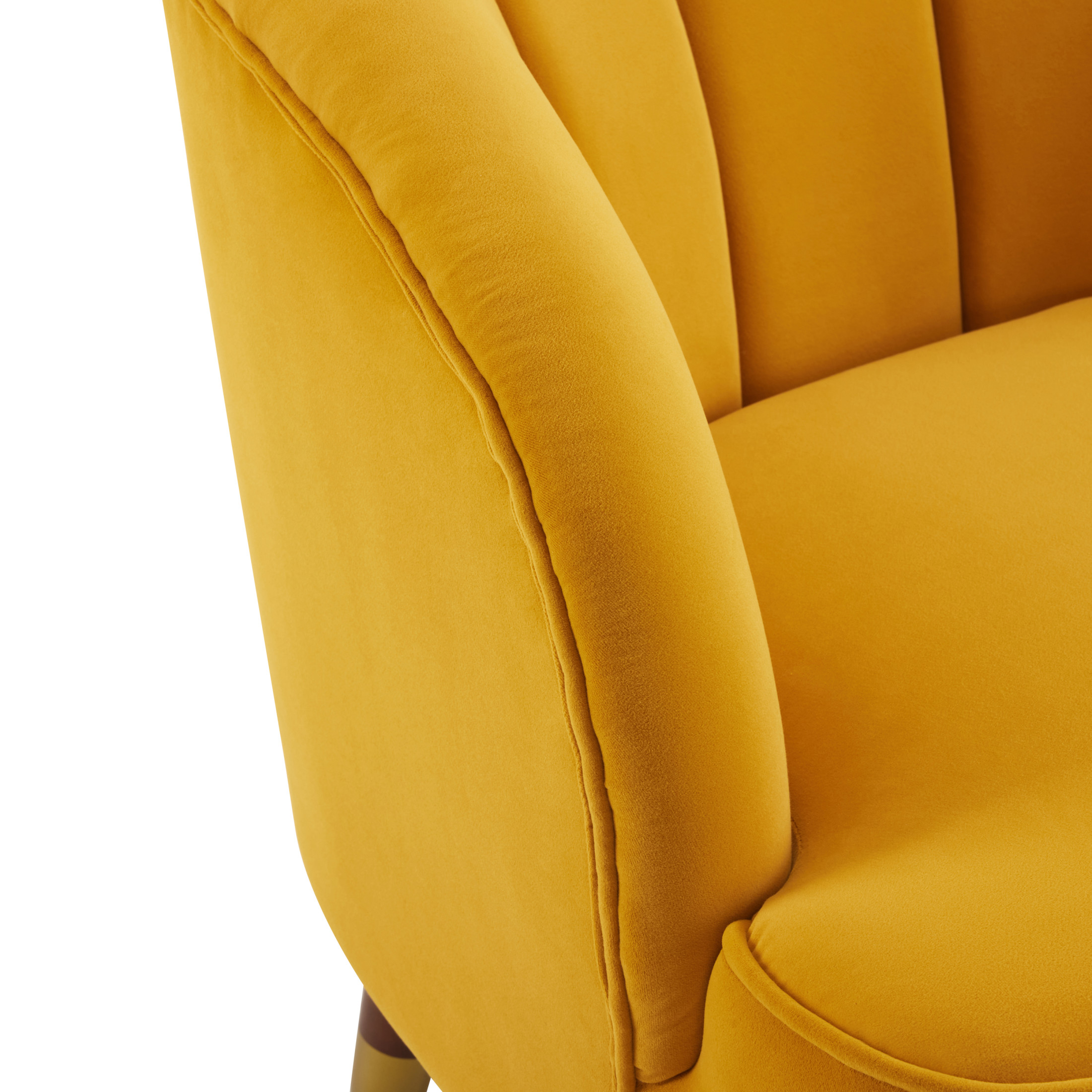 Noble House Heras Club Chair, Orange
