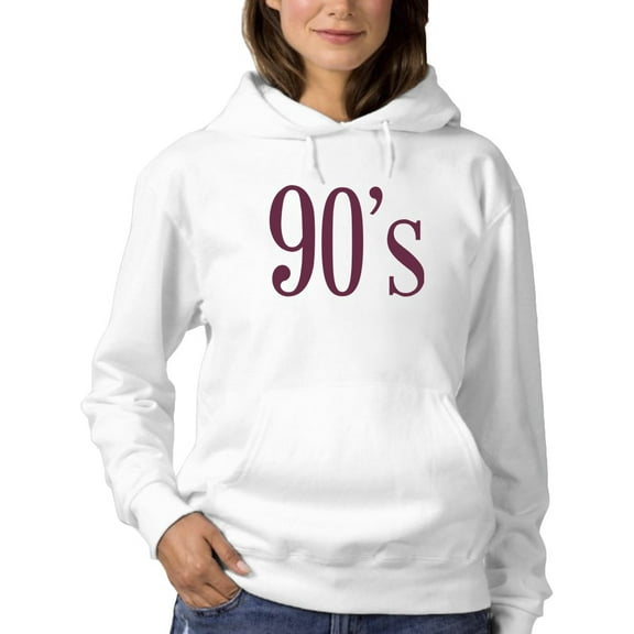 Just The 90's Hoodie Women -GoatDeals Designs, Female Small