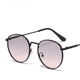 thumbnail image 4 of Gafas de sol de moda europea y americana, gafas de Metal marinas personalizadas, gafas de sol ovaladas de moda para mujer, 4 of 5