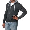 thumbnail image 3 of Independent Trading Co. Unisex Lightweight Full-Zip Hooded Sweatshirt, 3XL, 3 of 5