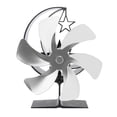 thumbnail image 2 of Ventilador de estufa de 6 aspas para chimenea viento rápido accionado por calor ANGGREK  Otros, 2 of 8