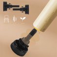 thumbnail image 4 of FENGGUIQU 6Ud Niveladores Ajustables Para Muebles Con Patas De Tornillo Y Base Antideslizante Color Negro, 4 of 8