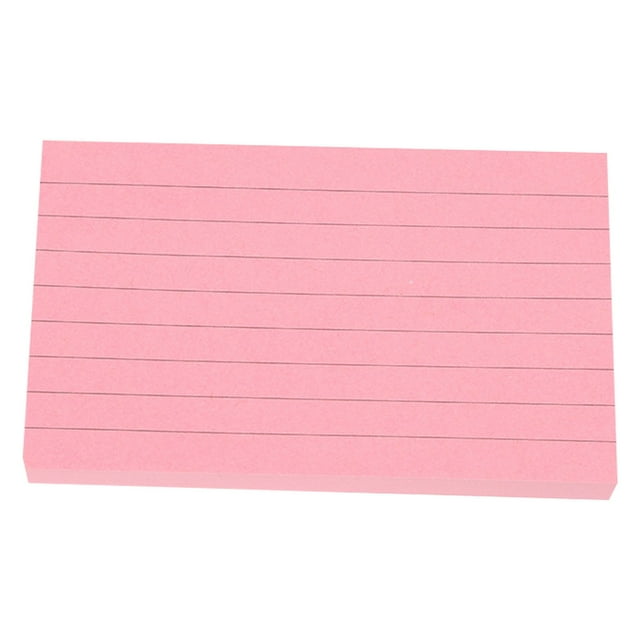 BINGLI Colored Index Cards Ruled Index Cards, Flash Cards College Ruled for School, College, Office and Home Organization, Durable Study To Do List Note Cards with Ruled Lines