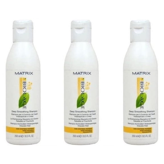 Matrix Biolage Smooththerapie Deep Smoothing Shampoo 8.5oz (Pack of 3)