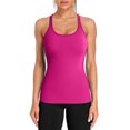 thumbnail image 1 of Beautyin Women's Athletic Yoga Tops Slim Fit Racerback Running Undershirt, 1 of 6
