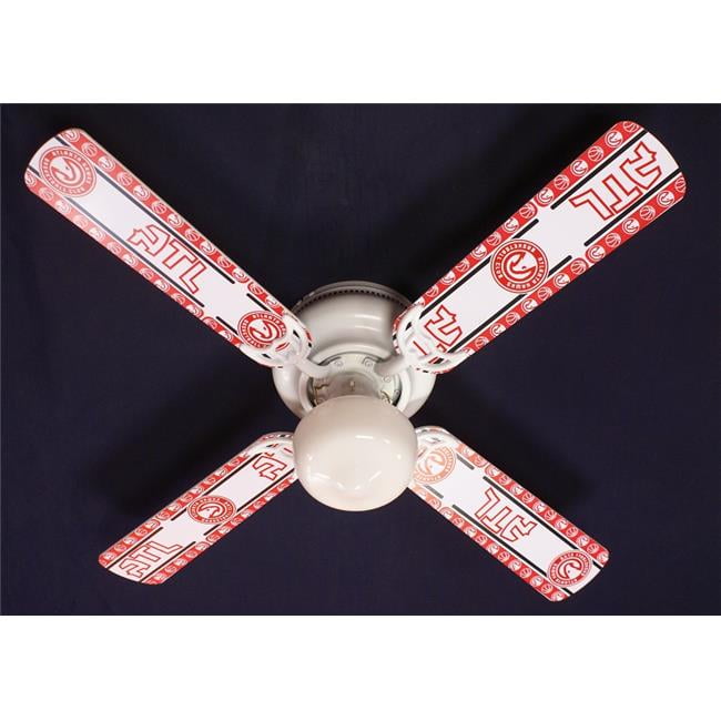 Ceiling Fan Designers 42FANNBAATL 42 in. NBA Atlanta Hawks Basketball