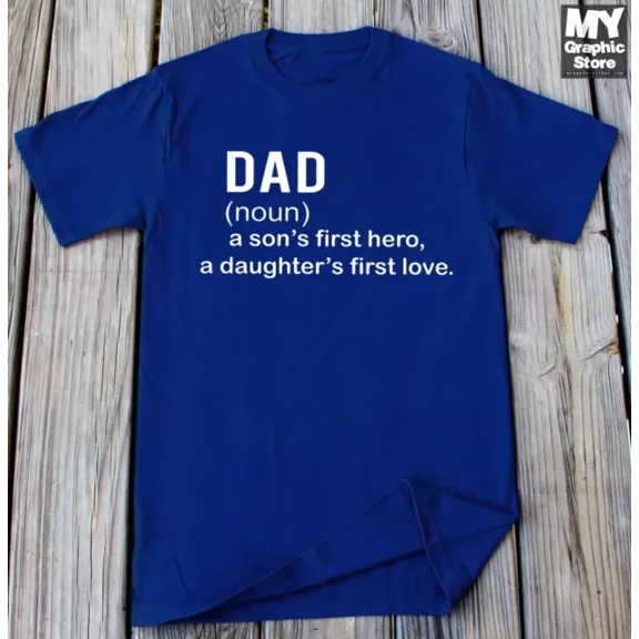 Dad T Shirt Fathers Day Gift Daddy Dad Dad Son Daughter Cute Tee Unisex S-5XL Hot Trending Shirt, Vintage Birthday Gift