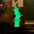 thumbnail image 4 of Halloween Glow In The Dark Ghost Decorations Outdoor,Halloween Decorations Outdoor Yard Signs With Stakes,Glow In The Dark Halloween Decorations,Luminous Plastic Sign Party Outside Decor,3Pcs, 4 of 5