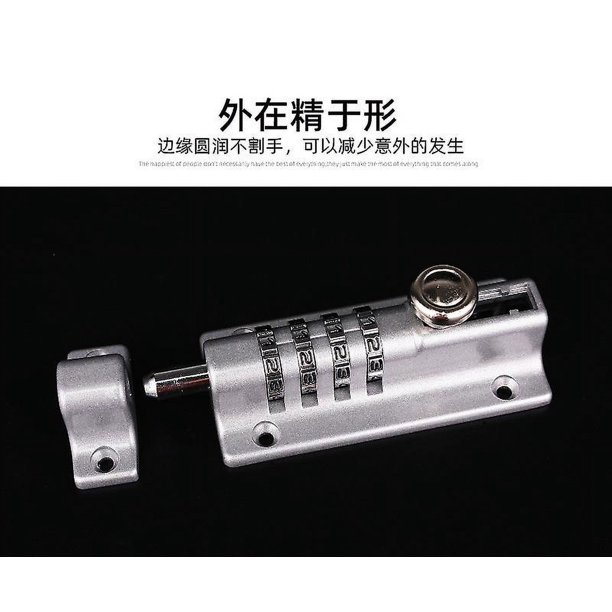 Perno de bloqueo combinado YONGSHENG 120 mm resistente a La intemperie y a prueba de robos
