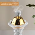 thumbnail image 3 of LUCKUP Crystal Incense Burner Bakhoor Burner Arabian Diffuser Frankincense Resin Burner Home Deco Aromatherapy Ornament for Yoga Meditation Spa, Flower-Shape M, 3 of 7