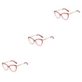 thumbnail image 2 of Qarigey 1 par de gafas de mujer, reemplazo Universal HD, protección solar inastillable, gafas de moda, adorno rojo Type1 NO1, 2 of 6