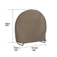thumbnail image 4 of ziyahi Housse pour Porte-Bûches de Bois de Chauffage Housse Résistante aux Intempéries pour Maison Marron, 4 of 9