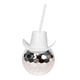 thumbnail image 1 of Taza en forma de bola de 600 ml, sombrero de vaquero, copas de bola para cerveza, jugo, whisky (1 Uds. Blanco), 1 of 3