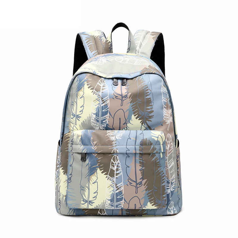 Teenage Girls Backpack Small Casual Shoulder Bag Camouflage 