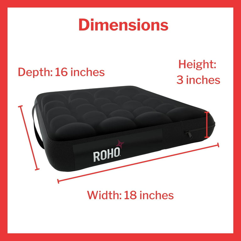 Roho Quadtro Select Wheelchair Cushion,18 X 20 Inch - ROQS1011C 