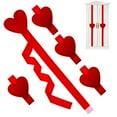 thumbnail image 2 of Valentine’S Day Door Love Ribbon Decoration,41 Inch Elegant Heart Gift Ribbon Door,Romantic Decoration for Front Door Party Backdrop Love Theme Door Hanging Decor,Red, 2 of 7