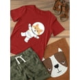 thumbnail image 3 of Cute Corgi Astronaut T-Shirt Toddler -Image by Shutterstock,  2 Toddler, 3 of 4