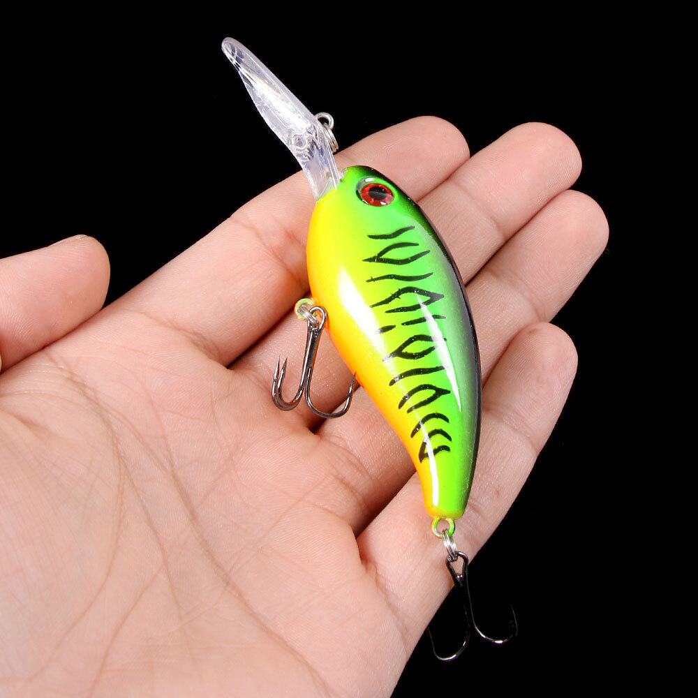 18PCS Lot Crankbaits 10cm/14g Minnow Fishing Lure Hooks Tackle Hard Bait