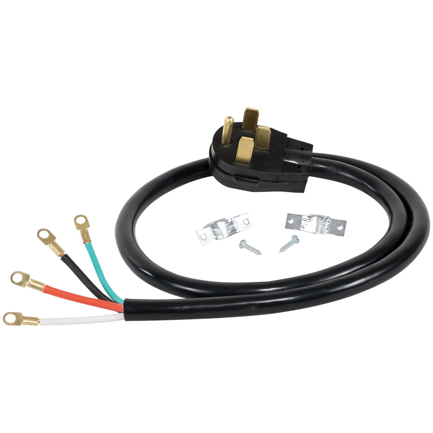 90-2062 4-Wire Closed-Eyelet 40-Amp Range Cord, 5ft