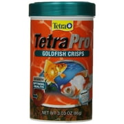 Tetra 77076 TetraPRO Goldfish Crisps for Fishes, 3.03 oz