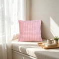 thumbnail image 3 of Decorative Throw Pillow Squares and Lumbar Woven Cushion with Piped Edges for Living Room and Bedroom - Versatile Home Decor in Stylish Woven Tweed Fabric, 3 of 5