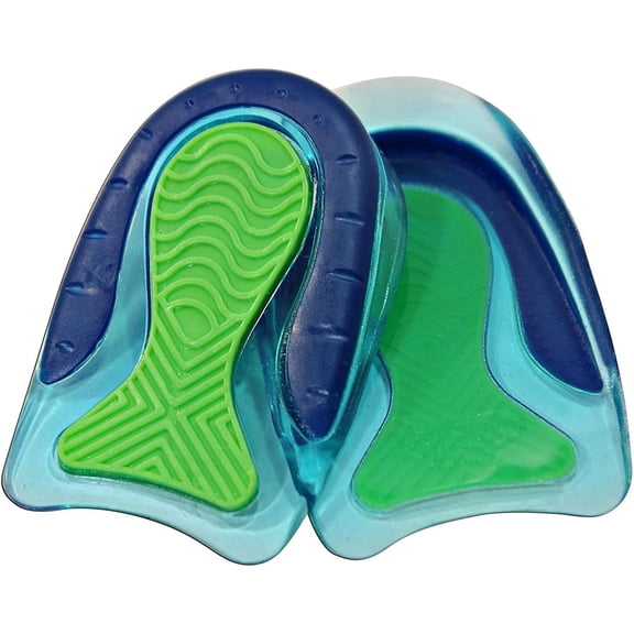 KidSole Kids Gel Heel Cups, Shock Absorbing, Non-Slip Support, Size 3-7