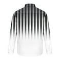 thumbnail image 3 of Striped Long Sleeve Sweater Men Crewneck Sweatshirts Men Cotton Long Sleeve Shirts for Men Workout Mens Zip up Hoodies Cropped Mens Sweaters Clearance Sale, 3 of 4