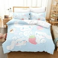 thumbnail image 1 of Ensemble de Literie Trois Pièces Imprimé Numérique Chien Pudding Sanrio HelloKitt Mignon, 1 of 6