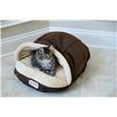 thumbnail image 3 of Armarkat Slipper Shape Cat Bed For Indoor Cats & Dogs, Mocha/Beige, 3 of 5