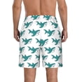 thumbnail image 3 of Naloa Cartoon Shark Men's Beach Shorts, Surfing shorts, Swim trunks, Quick Dry Swim Trunks for Surfing Beach Fun - 3X-Large, 3 of 9