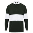 thumbnail image 1 of Front Row Chandail de Rugby Sans Étiquette à Panneaux pour Adultes, 1 of 3