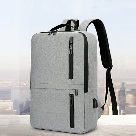 breaise Laptop Backpack Commuting Business Bag Lightweight Casual Daypack with USB Charging Port for Business, Travel