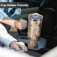 thumbnail image 6 of 30oz Insulated Stainless Steel Tumbler with Handle and Straw - Horse Design Travel Mug, Coffee Cup & Water Bottle - Perfect Gift for Women, Girls and Horse Lovers, 6 of 6
