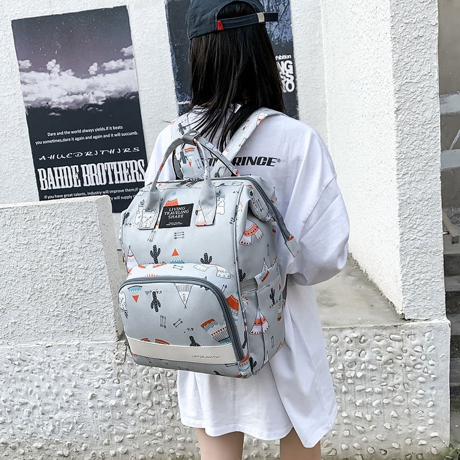 Mummy Bag Casual Multi-Function Large Capacity Travel Backpack Maternity Baby Changing Bags Diaper Changing Backpack