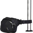 thumbnail image 2 of Pacsafe Portable Anti Theft Unisex Fanny Pack, Jet Black 4L, 2 of 4