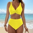 thumbnail image 4 of XIYON Women's Swimwear Tankini Set Beach Pool Cover Up Hollow Out Bikini Top With Swim Shorts Conservative Two Piece Bathing Suit Bathing Suit 2026, 4 of 6