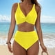thumbnail image 3 of WILLBEST Trajes de Baño Mujer Completo Traje de Baño Tankini Para Mujer, Playa, Piscina, Cubierta, Bikini Ahuecado Con Pantalones Cortos de Baño, Traje de Baño Conservador de Dos Piezas, 3 of 5