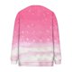 thumbnail image 4 of Puntoco Blusa Estampada De Moda Para Mujer, Blusa De Manga Larga, Sudadera Con Bolsillos Y Capucha, 4 of 5