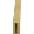 thumbnail image 4 of Ekena Millwork 3"W x 12"D x 16"H Baker Rough Cedar Woodgrain TimberThane Knee Brace, Primed, 4 of 6