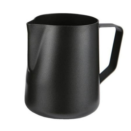 

huanledash 350/600ml Stainless Steel Milk Frothing Pitcher Cup with Handle Kitchen Tool