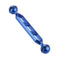 thumbnail image 2 of AWHAO Double Ball Aluminum Alloy Extension Arm Underwater Arm Metal Portable Butterfly Blue, 2 of 9