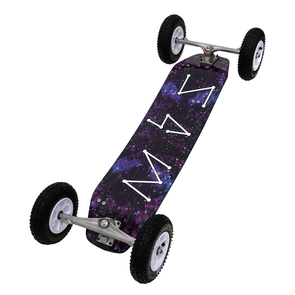 MBS 10102 Colt 90X Maple Deck Longboard Mountainboard w/ T1 Tires, Constellation