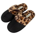 thumbnail image 5 of Jessica Simpson Comfy Faux Fur Womens House Slipper Scuff Memory Foam Slip On Anti-Skid Sole, 5 of 9