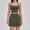 Green, variant on PISONIC Women 2 Piece Tennis Dress Cross-Back Tank Top with High Waisted Workout Skorts Skirt Set Yoga Golf Athletic Outfits Set