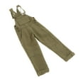 thumbnail image 4 of Kokiya 1/12 Male Cargo Pants Handmade Doll Clothes Multi Pocket Mini Clothing Miniature green, 4 of 9